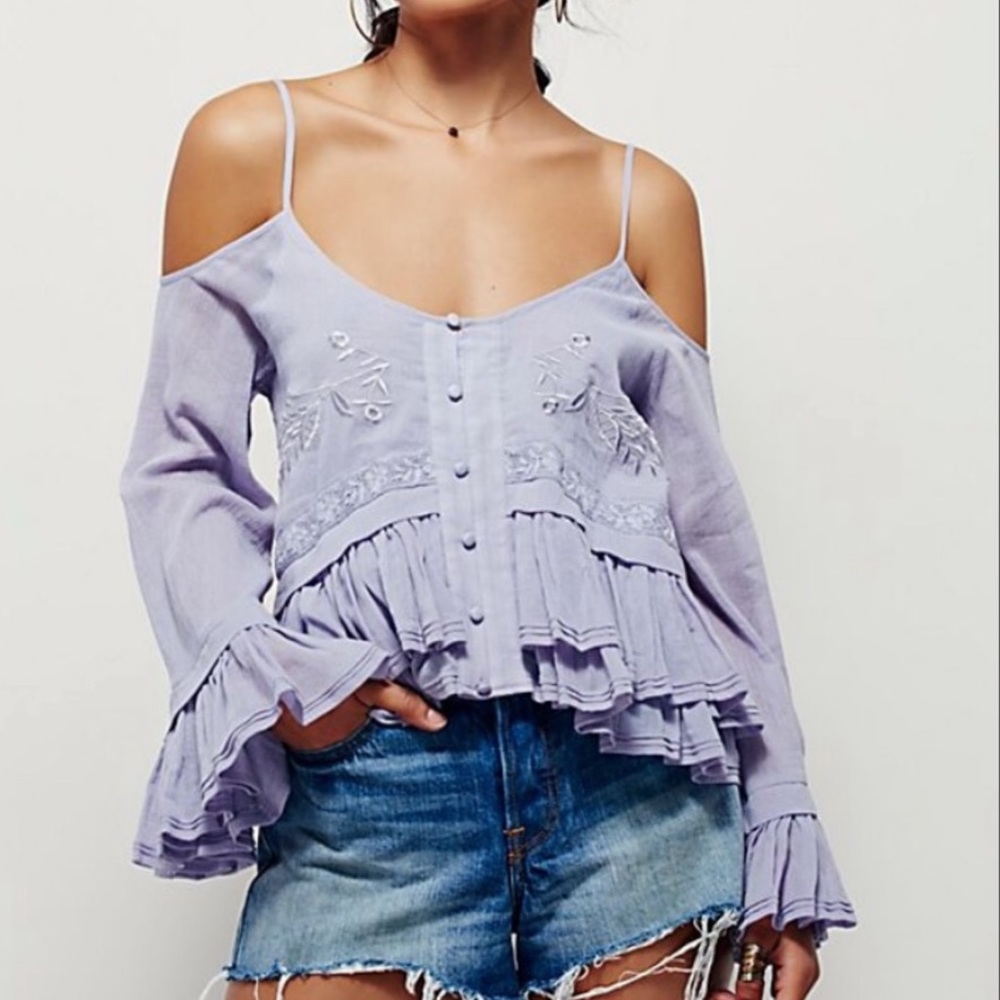 RARE COLOR Woodstock blouse